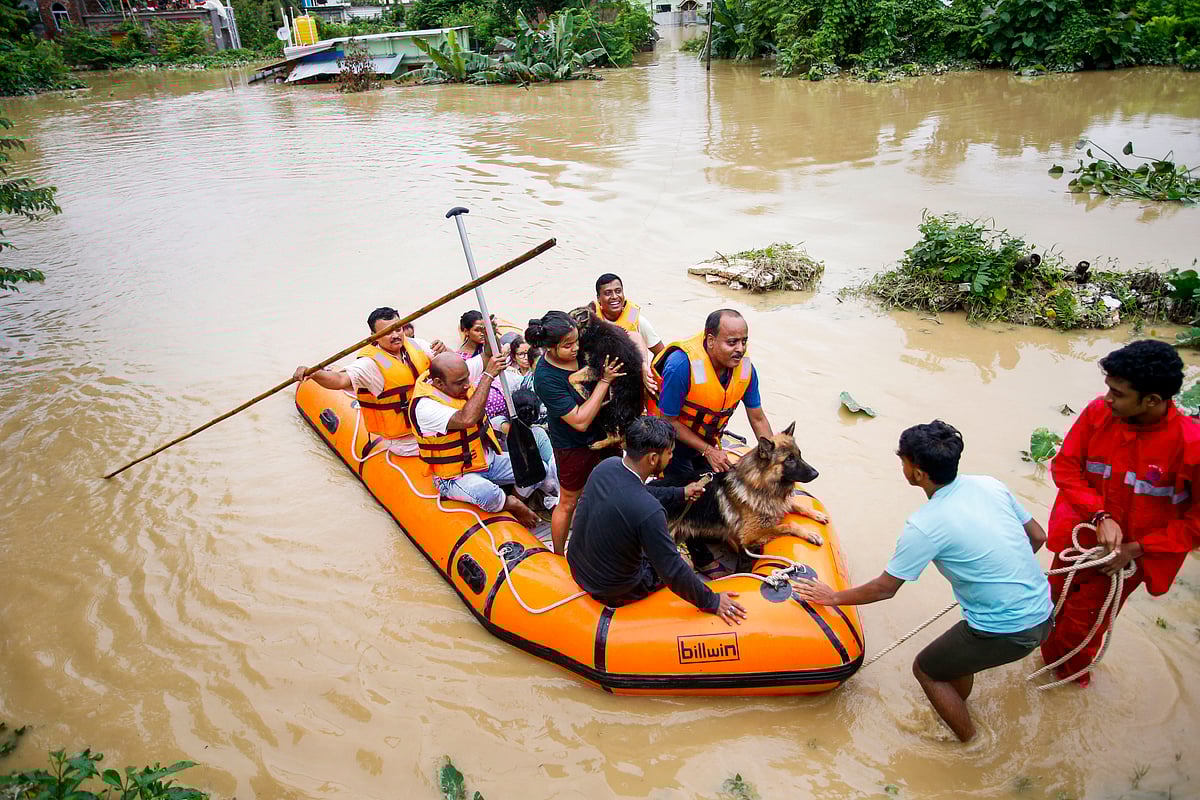 PTI : Rescue operation in Tripura